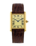 Pre-Owned Cartier Tank Vermeill Watch